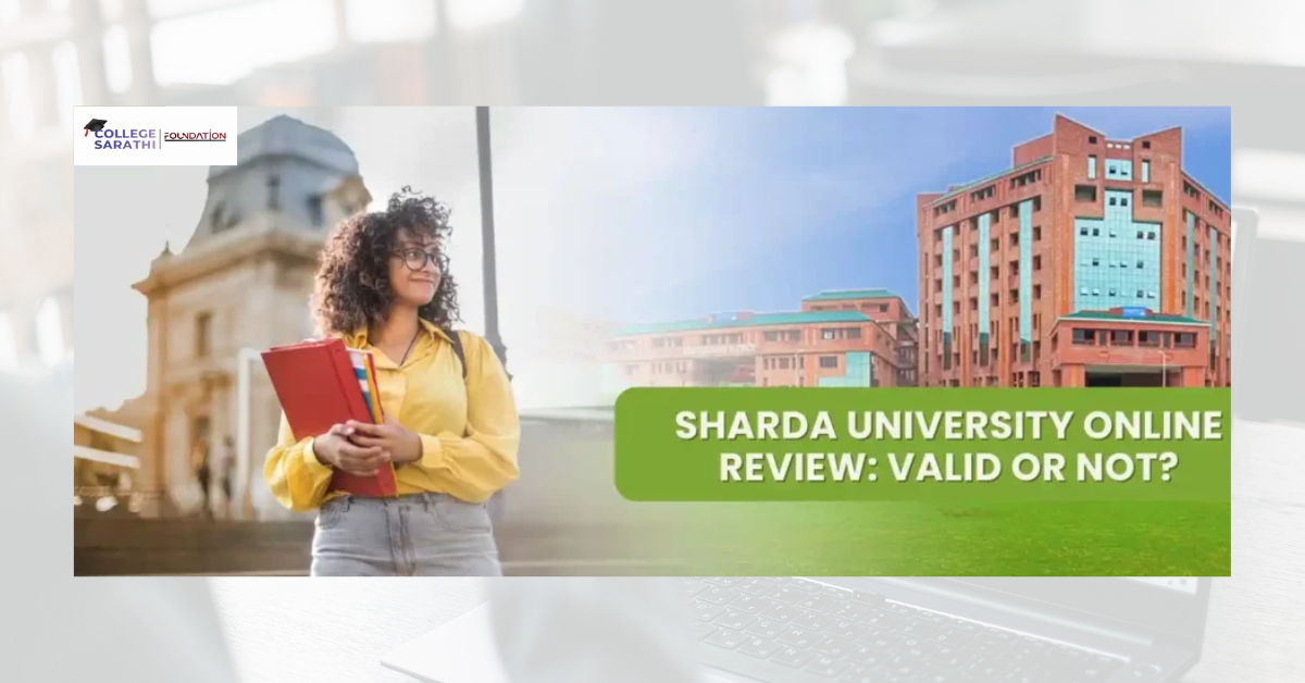 sharda university online degree program
