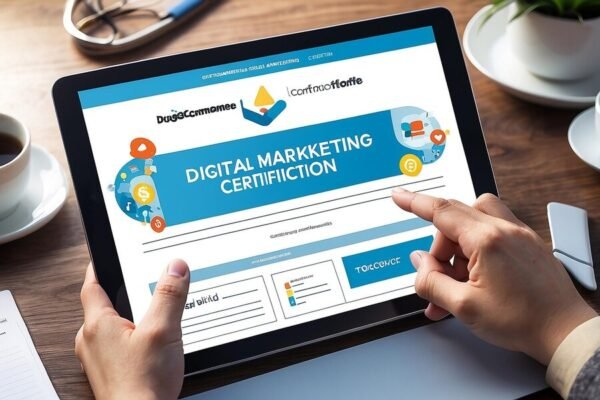 digital marketing certificate