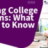 college admission counselling
