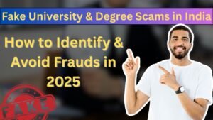 Fake University & Degree Scams in India – How to Identify & Avoid Frauds in 2025