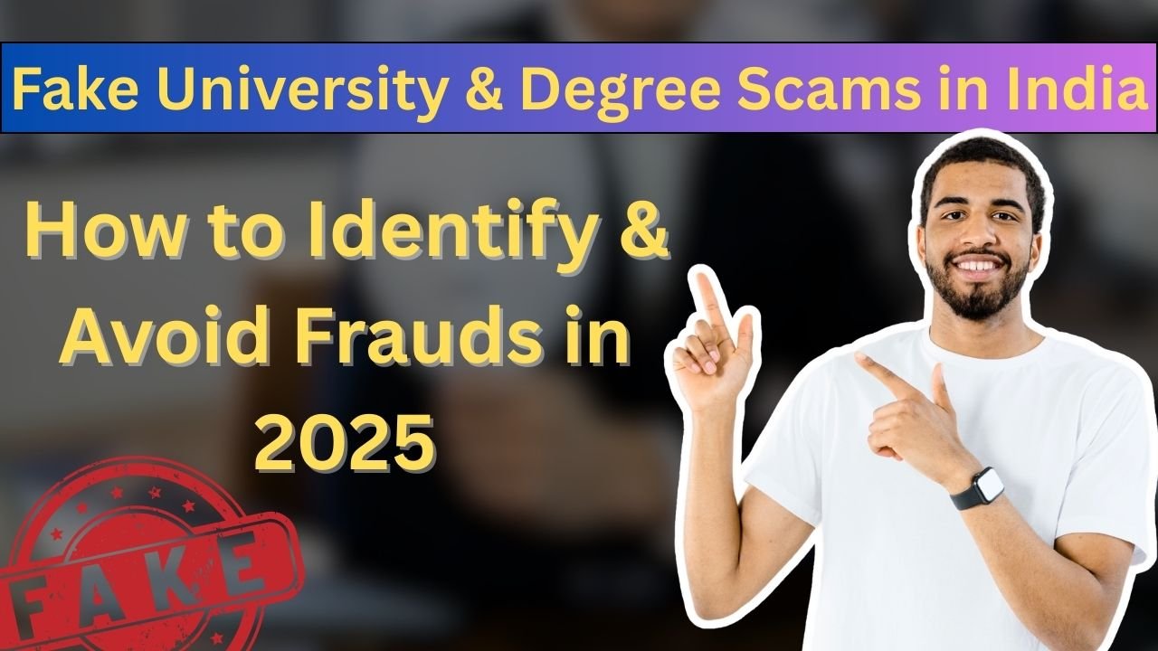 Fake University & Degree Scams in India – How to Identify & Avoid Frauds in 2025